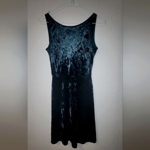 Greenish Velvet dress